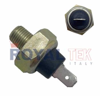 SENSOR DE PRESION DE ACEITE ROYALTEK  PRESION 0.5 BAR AISLANTE NEGRO / VOLKSWAGEN GACEL GOLF SENDA  --- OEM 1054806323 60506902 60593846 60595694 021919081 021919081A 021919081B 028919081 059919081 113919081 311919081A